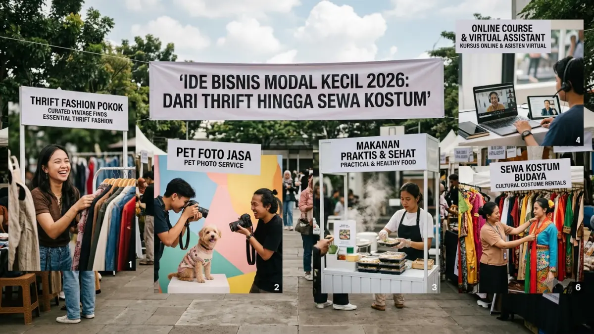 15 Peluang Bisnis Modal Kecil untuk Masyarakat Blitar: Dari Thrift hingga Asisten Virtual
