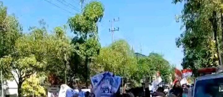 Aksi Damai 3.000 Relawan SPPG Dukung Program MBG Presiden Prabowo di Tulungagung