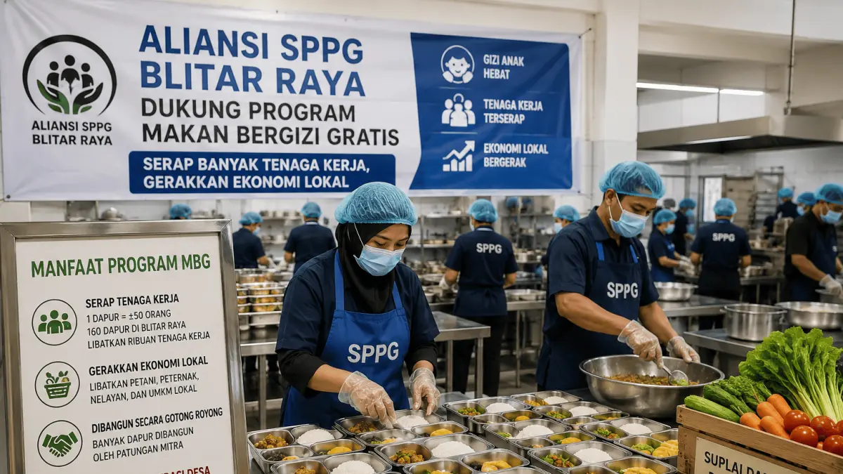 Aliansi SPPG Blitar Raya Dukung Program MBG: Menciptakan Lapangan Kerja dan Mendorong Pertumbuhan Ekonomi Lokal
