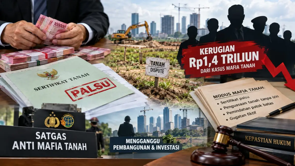 Ancam Investasi dan Pembangunan: Mafia Tanah Rugikan Masyarakat Blitar Jutaan Rupiah