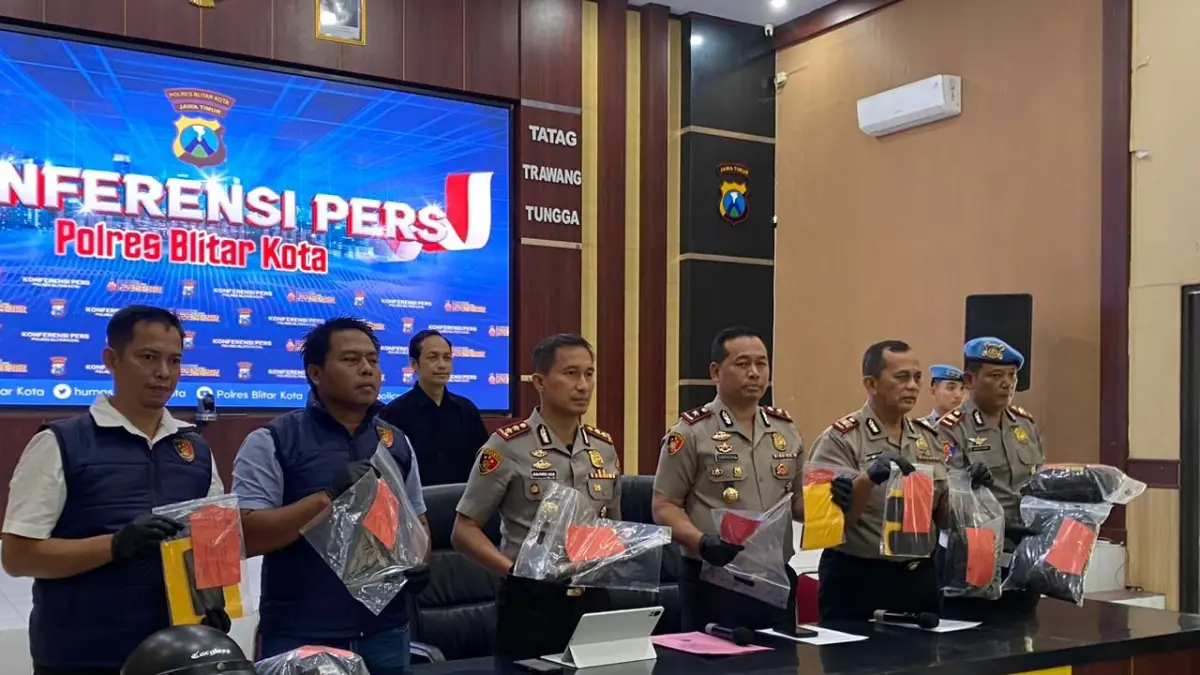 Aparat Hukum Berhasil Ringkus Sindikat Pembobol Minimarket di Blitar