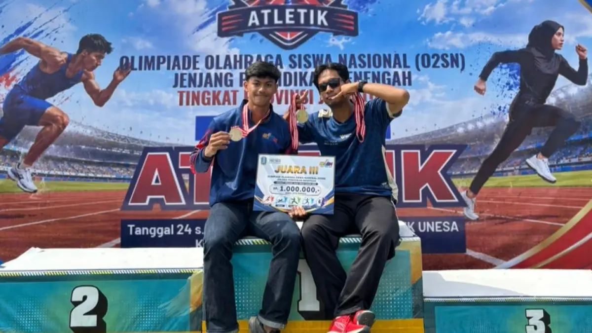 Atlet Muda Kota Blitar Raih Medali Emas di O2SN Jatim 2026