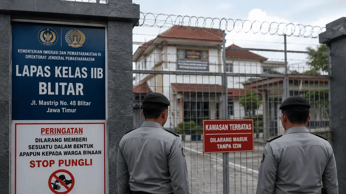 Belum Ada Sanksi untuk Petugas Lapas Blitar Terkait Dugaan Pungli, Ditjenpas Berikan Penjelasan