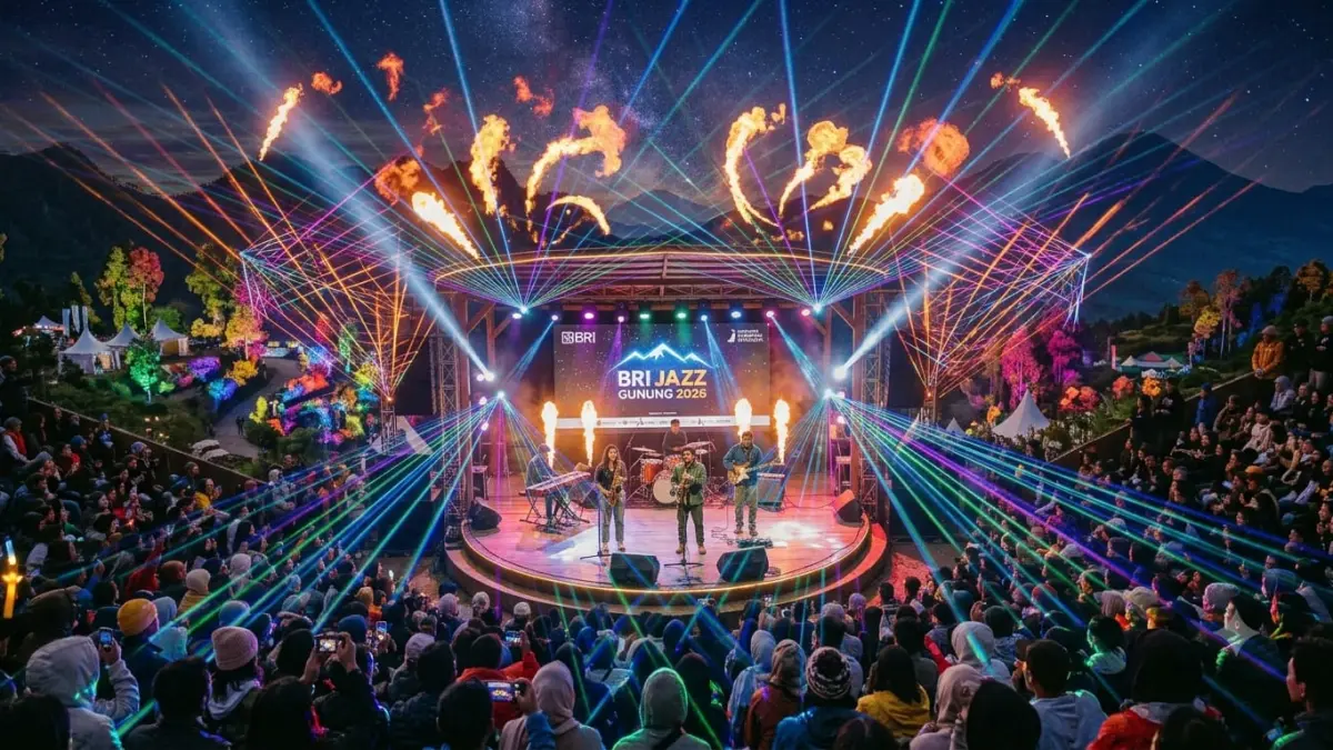 BRI Jazz Gunung 2026: Festival Musik yang Menyatu dengan Keindahan Alam Pegunungan Blitar