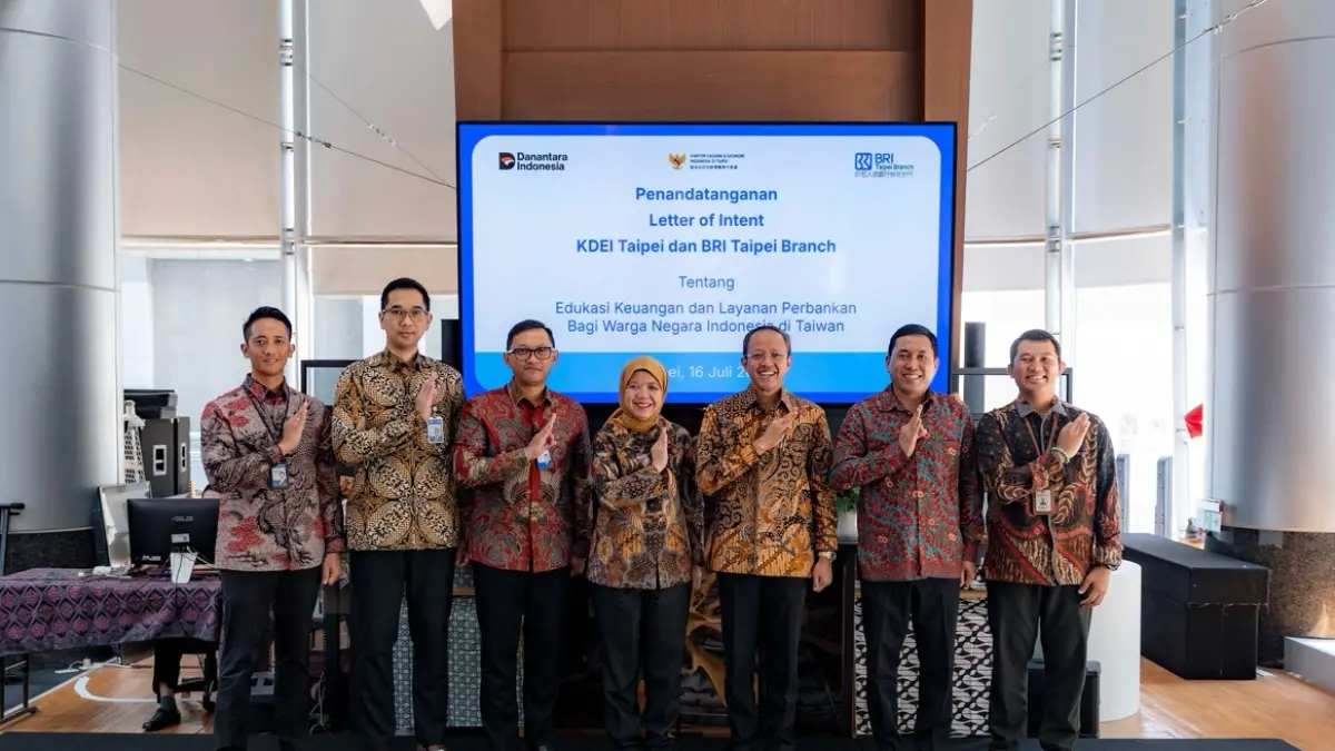 BRI Kolaborasi dengan KDEI untuk Edukasi Keuangan WNI di Taiwan