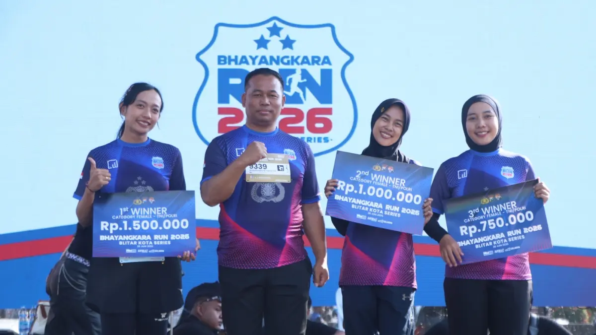 Brigadir Novita Satriana Dewi: Kecintaan pada Lari Membawa Keberhasilan di Bhayangkara Run 2026