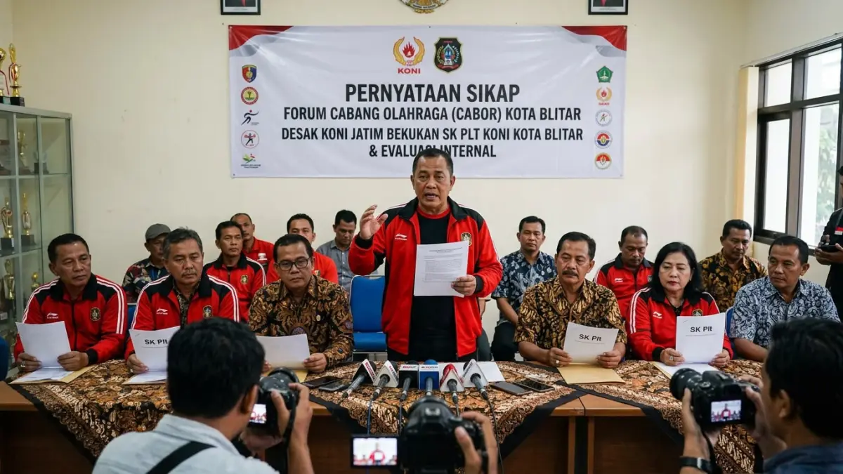 Cabor Di Blitar Minta KONI Jatim Tanggapi Masalah Internal dengan Pembekuan SK Plt Ketua Umum