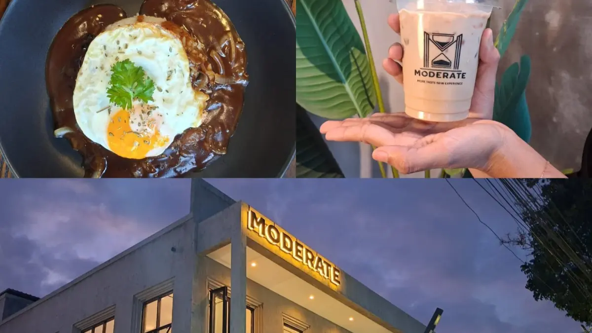 Cafe Moderate Blitar: Destinasi Kuliner dengan Konsep Industrial dan Fusion Food Menarik untuk Generasi Muda