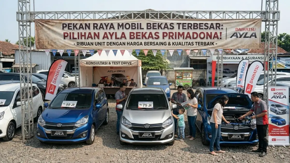 Daihatsu Ayla Bekas: Pilihan Cerdas untuk Kendaraan Ekonomis di Blitar