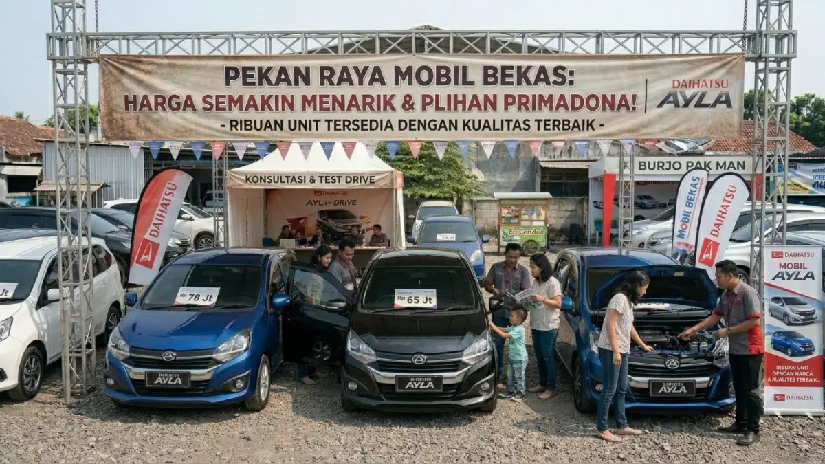 Daihatsu Ayla Bekas: Pilihan Ekonomis yang Kian Dikenal di Blitar