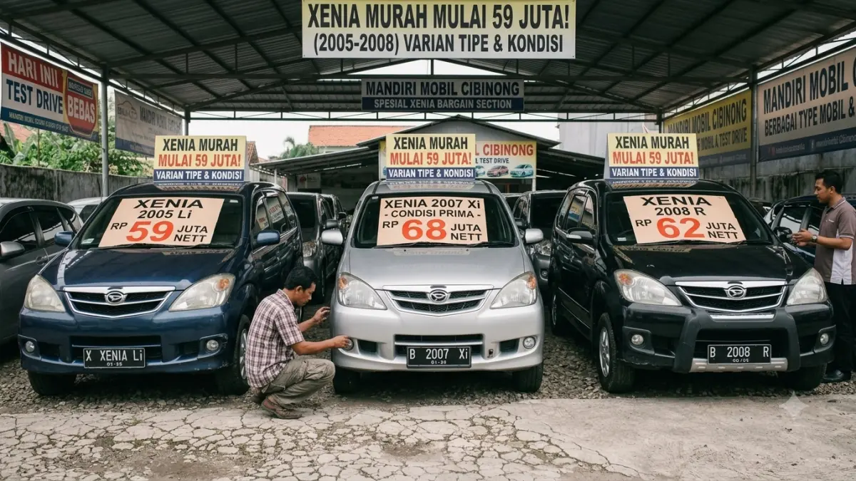 Daihatsu Xenia Bekas Mulai Rp59 Juta, Penawaran Menarik untuk Penduduk Blitar