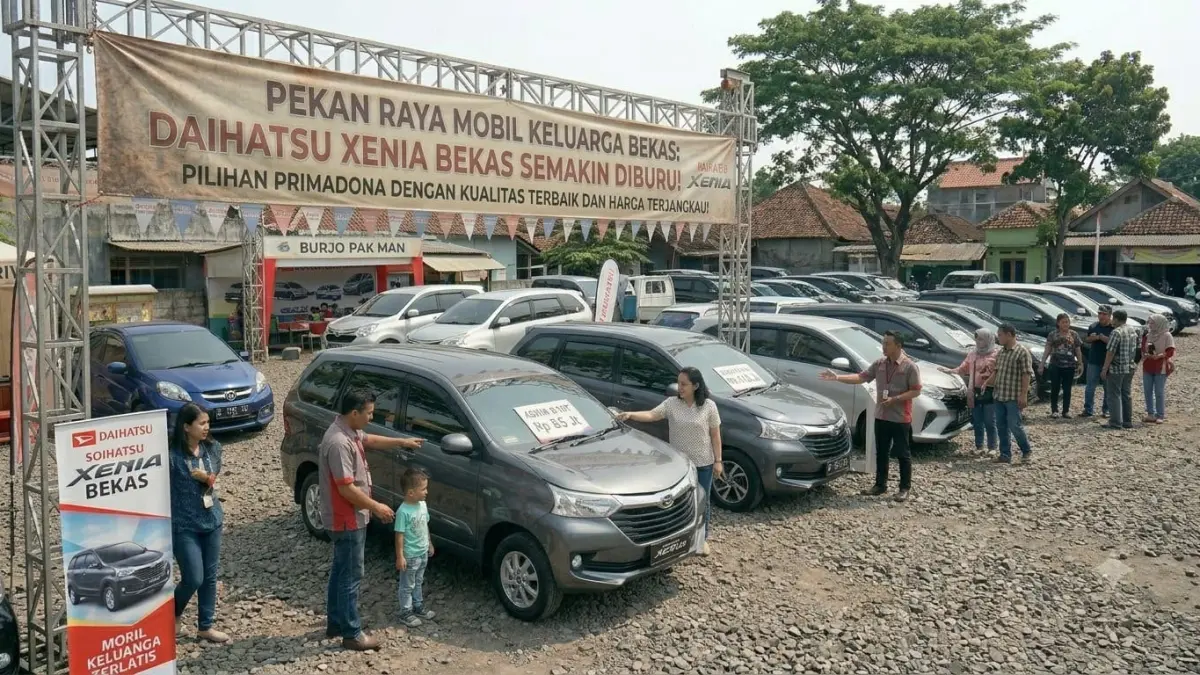 Daihatsu Xenia Bekas: Pilihan Ideal MPV Keluarga Menyambut Musim Liburan di Blitar