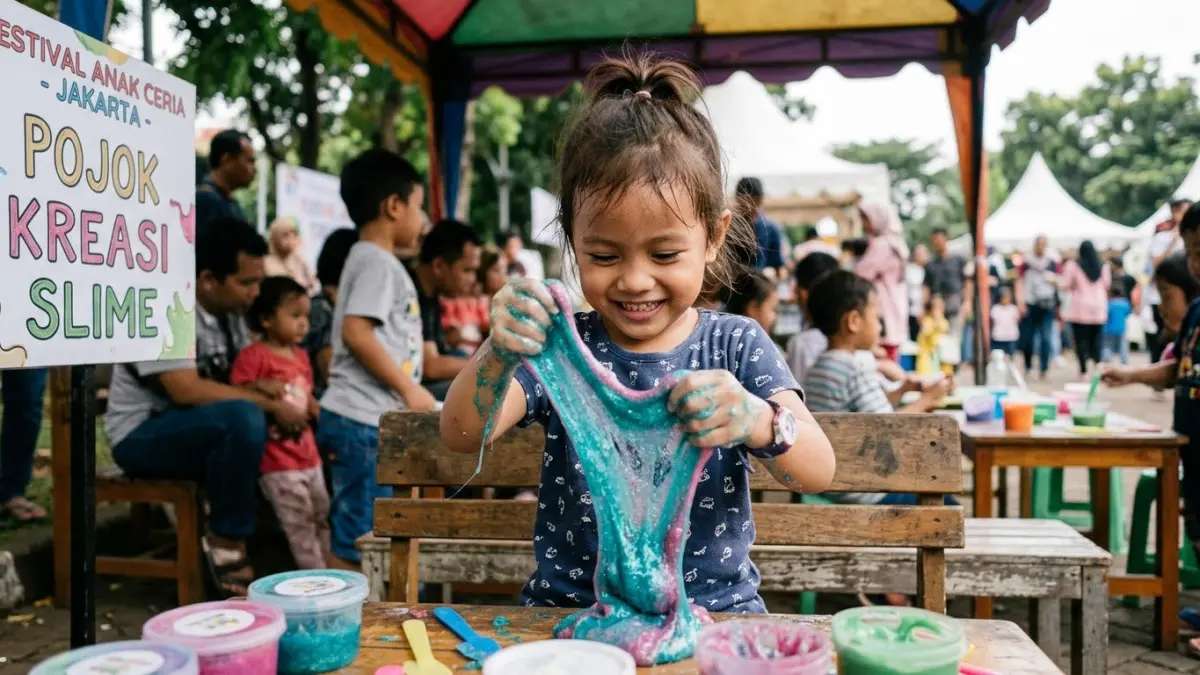 Dari Hobi Slime, Naya Siswa SD Asal Blitar Sukses Raih Omzet Rp25 Juta