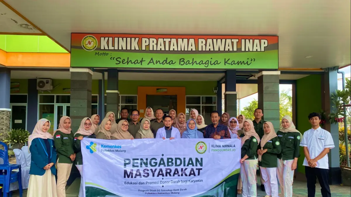 Donor Darah: Langkah Kesehatan yang Didorong Karyawan Klinik Nirmala Blitar