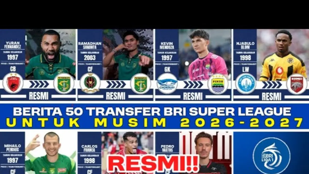 Drama Bursa Transfer BRI Super League 2026/2027: Persebaya Datangkan Ramadhan Sananta dan Yuran Fernandes, Persib Targetkan Kevin Ray Mendoza