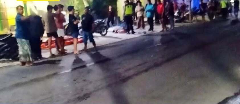 Dua Pengendara Sepeda Motor Kecelakaan di Jalan Raya Ds. Jiwut, Dilarikan ke Rumah Sakit