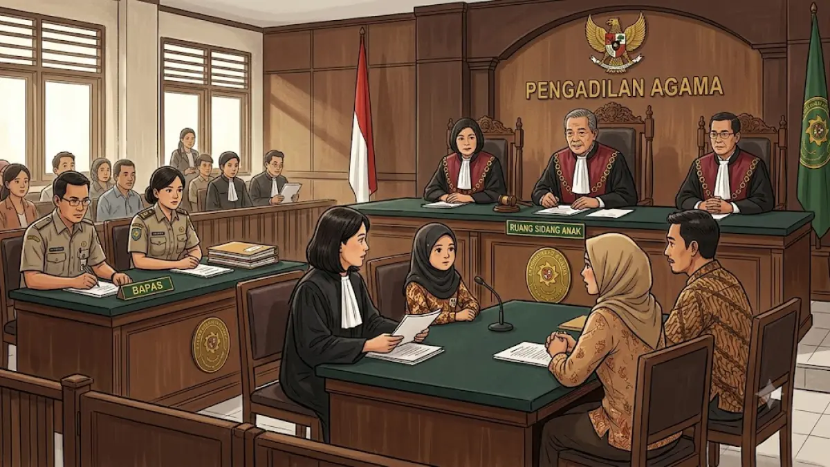 Empat Anak di Kota Blitar Resmi Mendapatkan Orang Tua Asuh Melalui Perwalian Hukum
