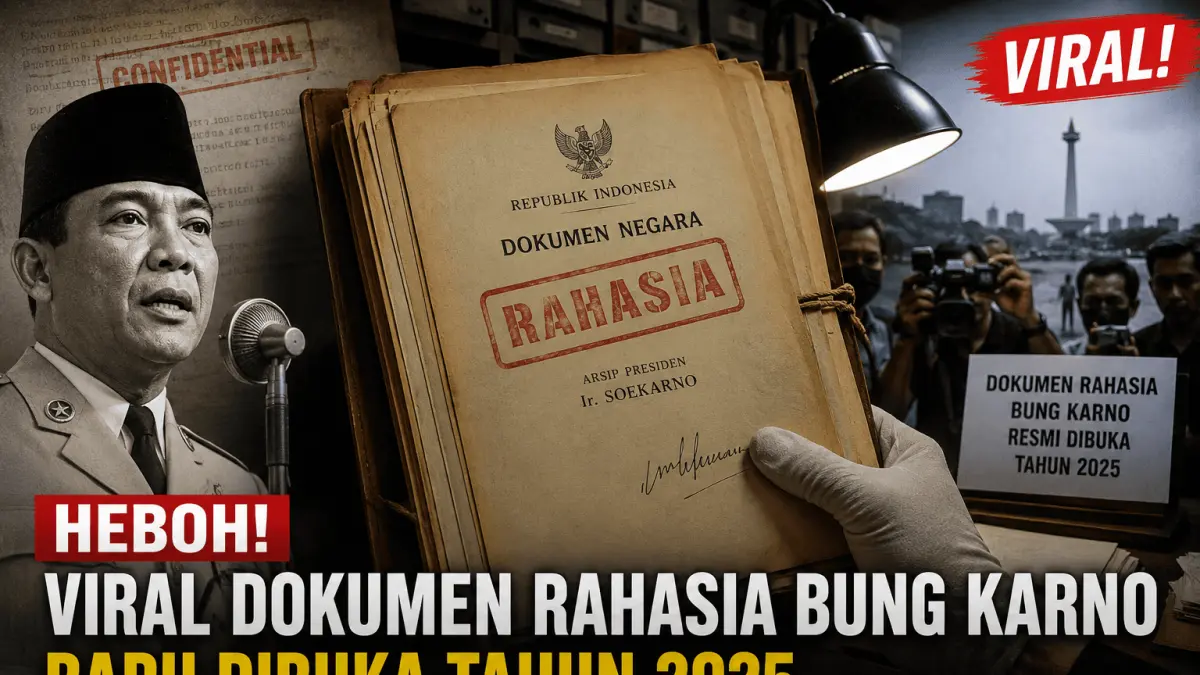 Fenomena Dokumen Rahasia Bung Karno: Apa yang Menunggu Indonesia di Tahun 2025?