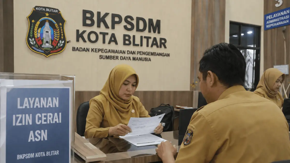 Fenomena Perceraian di Kalangan ASN Kota Blitar: Delapan Permohonan Izin Cerai dalam Setahun