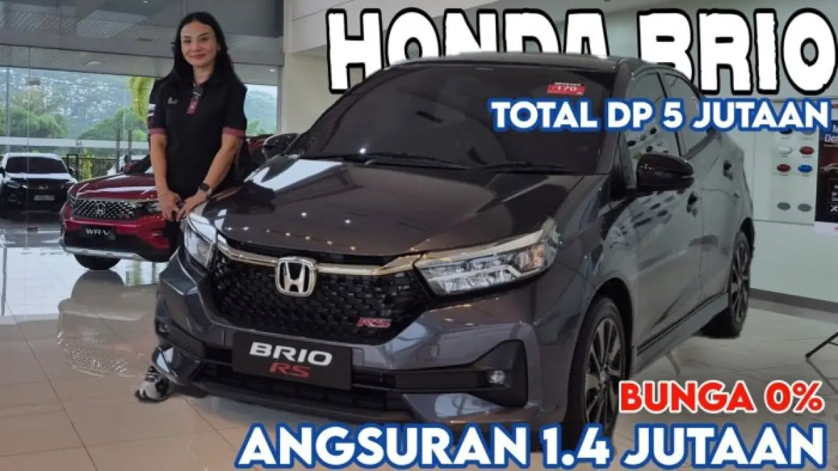 Honda Brio Menjadi Mobil Terjangkau dengan Cicilan Mulai Rp1,4 Juta per Bulan untuk Warga Blitar