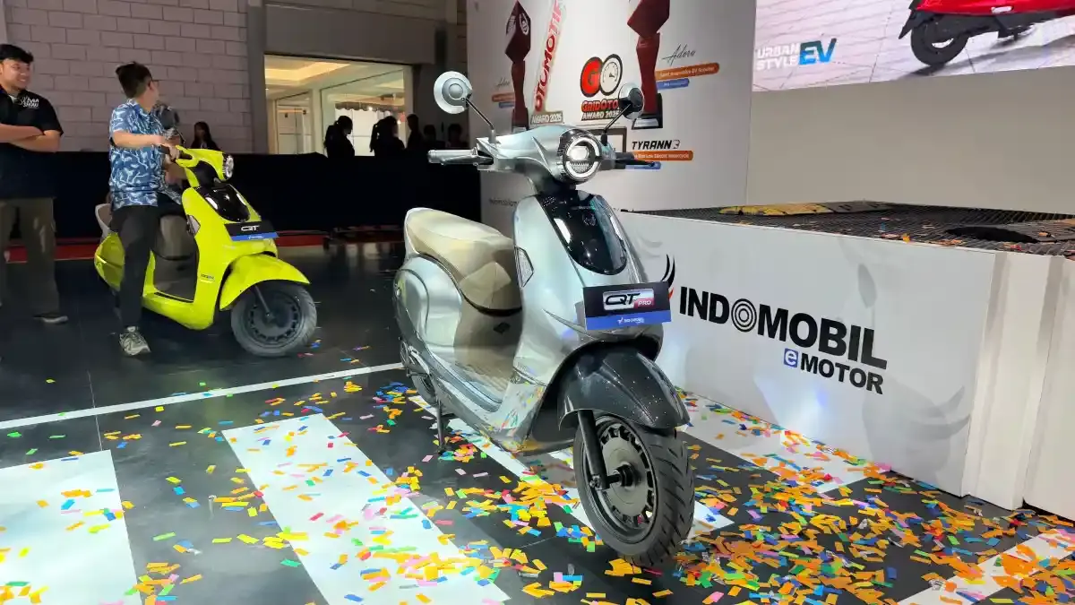 Indomobil eMotor Quty Pro: Motor Listrik Modern dengan Harga Terjangkau untuk Masyarakat Blitar