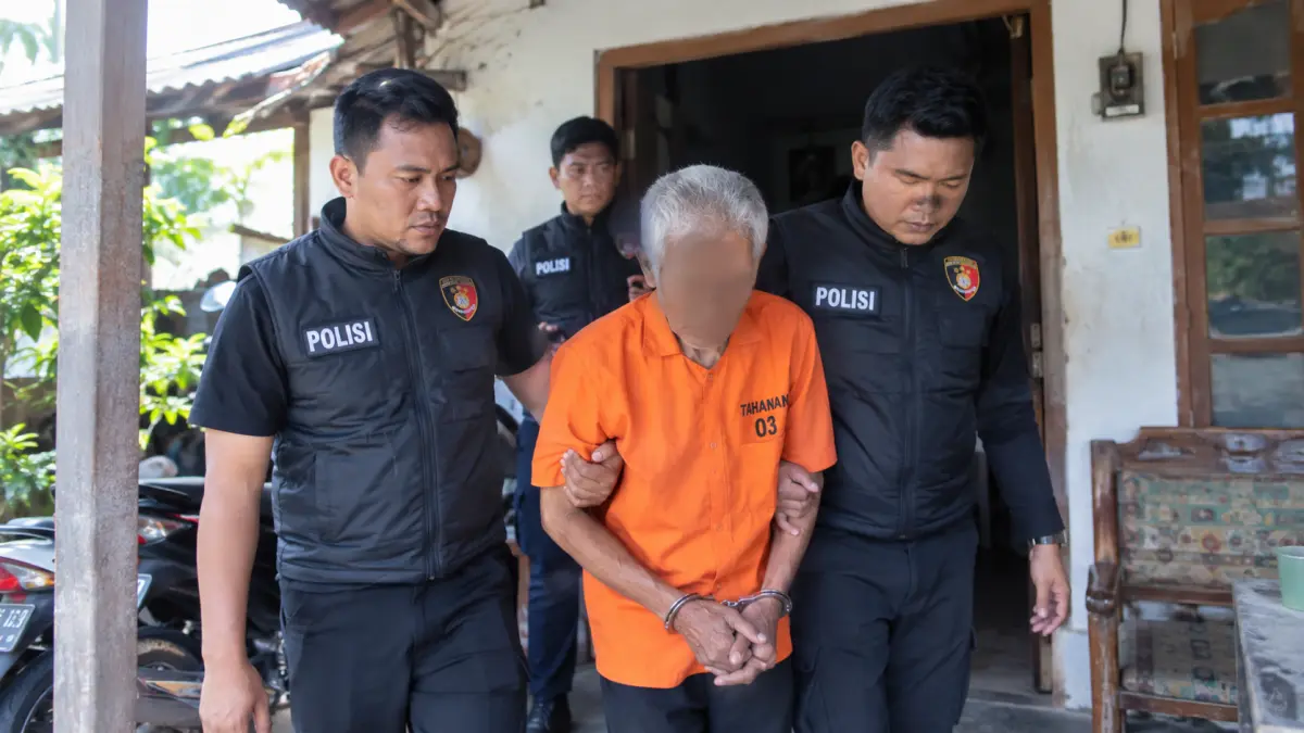 Kakek 73 Tahun di Ponggok Ditangkap Setelah Diduga Cabuli Remaja Disabilitas