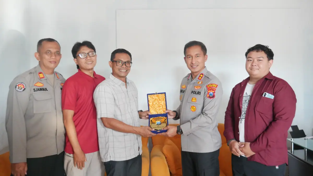 Kapolres Blitar Kota Bangun Sinergi Kuat dengan Media Jelang Hari Bhayangkara ke-80