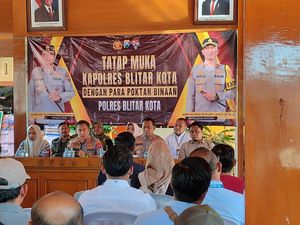 Kapolres Blitar Kota Bina Hubungan dengan Petani Jagung demi Ketahanan Pangan