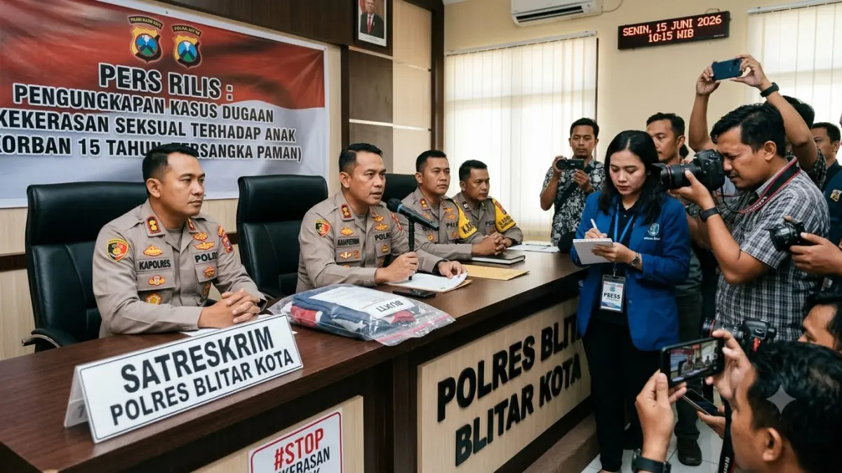 Kasus Tragis: Paman di Blitar Cabuli Keponakan Laki-Laki Selama Tiga Tahun, Pengungkapan Melalui Perubahan Perilaku Korban
