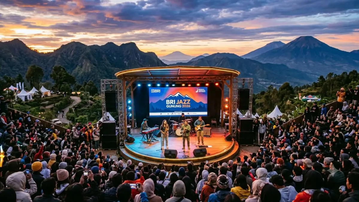 Kemeriahan BRI Jazz Gunung 2026: Festival Musik Jazz yang Menghadirkan Pesona Alam Blitar