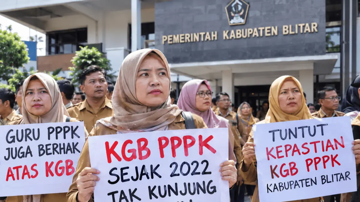 Kenaikan Gaji Berkala PPPK di Blitar Tertunda, Guru Desak Pemkab untuk Bertindak