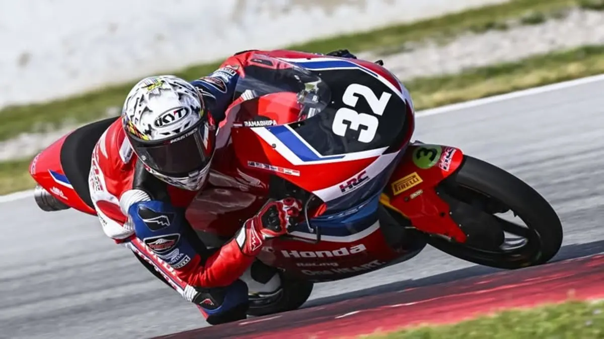 Kiandra Ramadhipa Selesaikan Balapan di Posisi 12 Besar di JuniorGP Moto3 Prancis 2026
