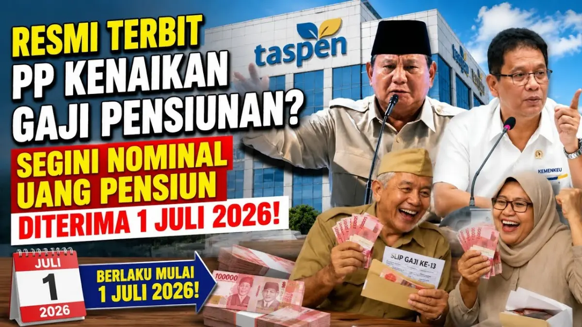 Klarifikasi Taspen Terkait Isu Kenaikan Gaji Pensiunan ASN 2026