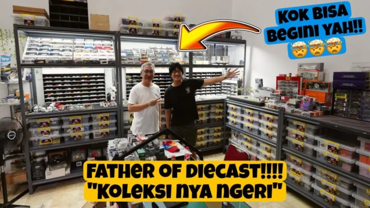 Kolektor Diecast Blitar, Agus Wijanto: Rumah Penuh Harta Karun Miniatur yang Tak Ternilai