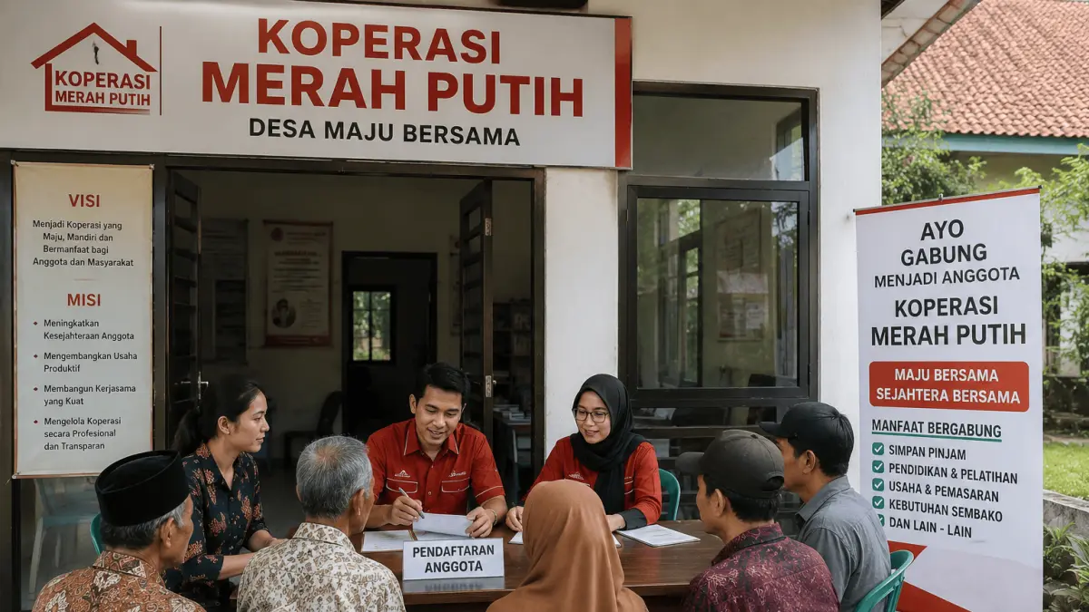 Koperasi Merah Putih Blitar: Kunci Keberhasilan Tergantung Partisipasi dan Dukungan Masyarakat