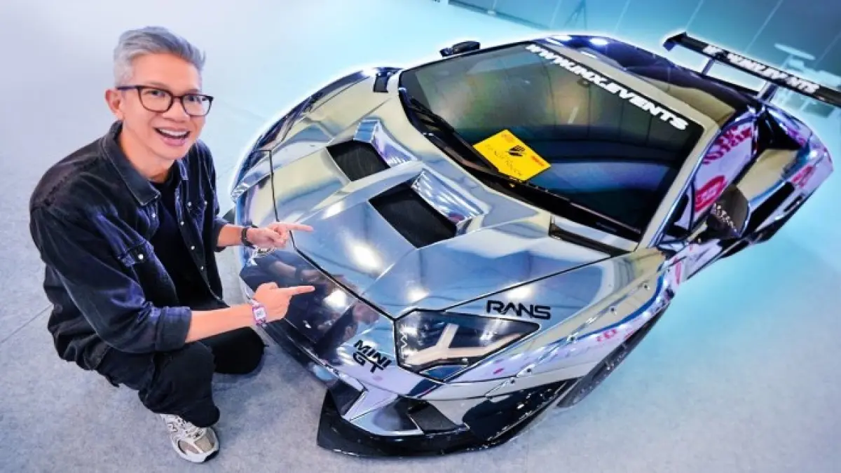 Lamborghini Raffi Ahmad Curi Perhatian di IMX 2025 dengan Transformasi Menawan