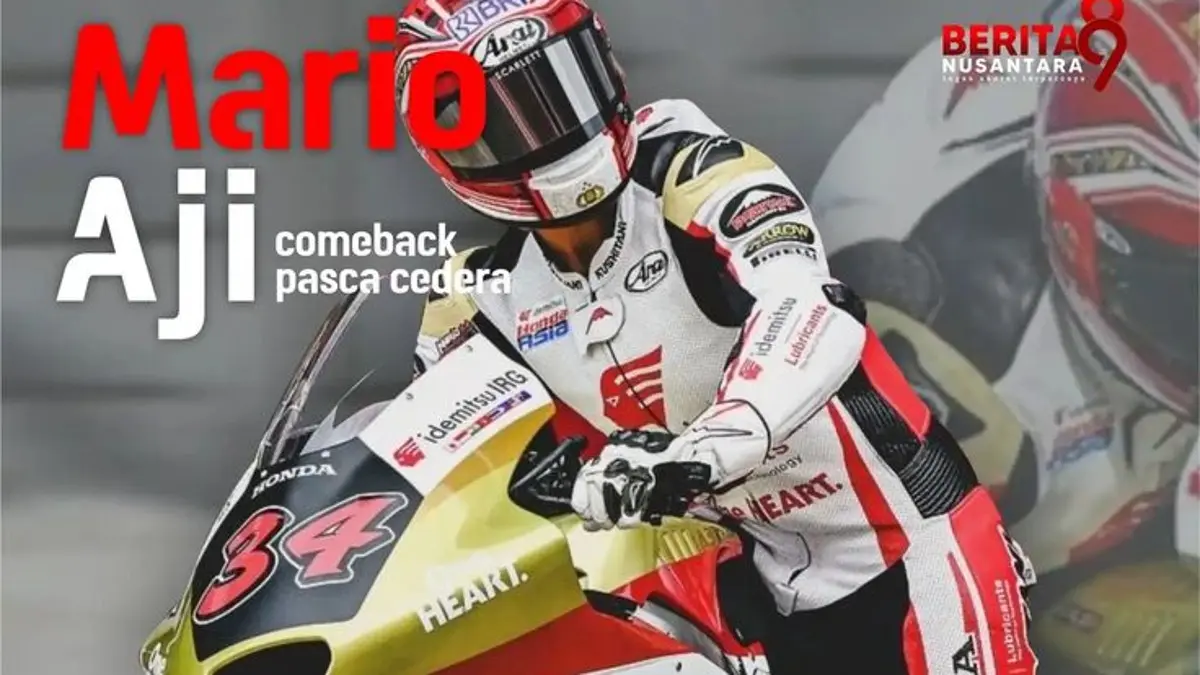 Mario Aji Terkesan dengan Penampilan Memukau Veda Ega Pratama di Sirkuit Mandalika