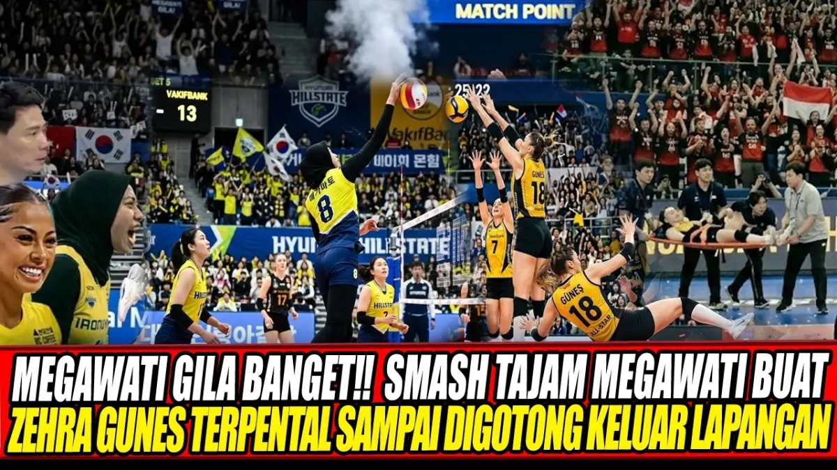 Megawati Hangestri Bawa Hyundai Hillstate Imbangi Fenerbahce Istanbul dalam Laga Persahabatan