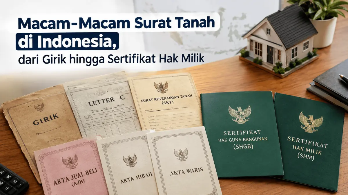 Memahami Berbagai Jenis Surat Tanah: Dari Girik hingga SHM, Apa yang Perlu Diketahui Warga Blitar?