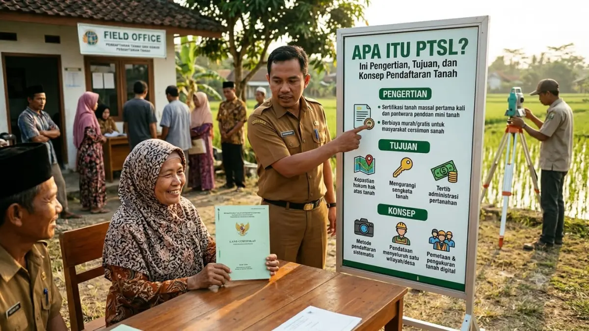 Memahami PTSL: Program Pendaftaran Tanah yang Mendorong Kepastian Hukum di Blitar