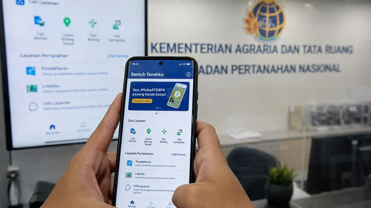 Memudahkan Akses Informasi Pertanahan dengan Aplikasi Sentuh Tanahku