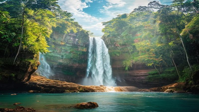 Menelusuri Keindahan Air Terjun Coban Nglanggeran di Blitar: Surga Tersembunyi di Balik Hutan