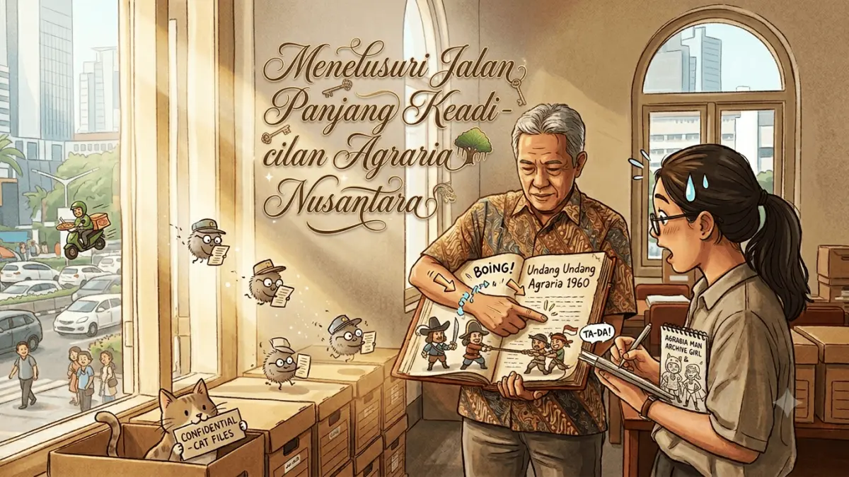 Menelusuri Sejarah Reforma Agraria di Indonesia: Dari Penjajahan Hingga UUPA 1960 yang Mengubah Paradigma Hidup Petani