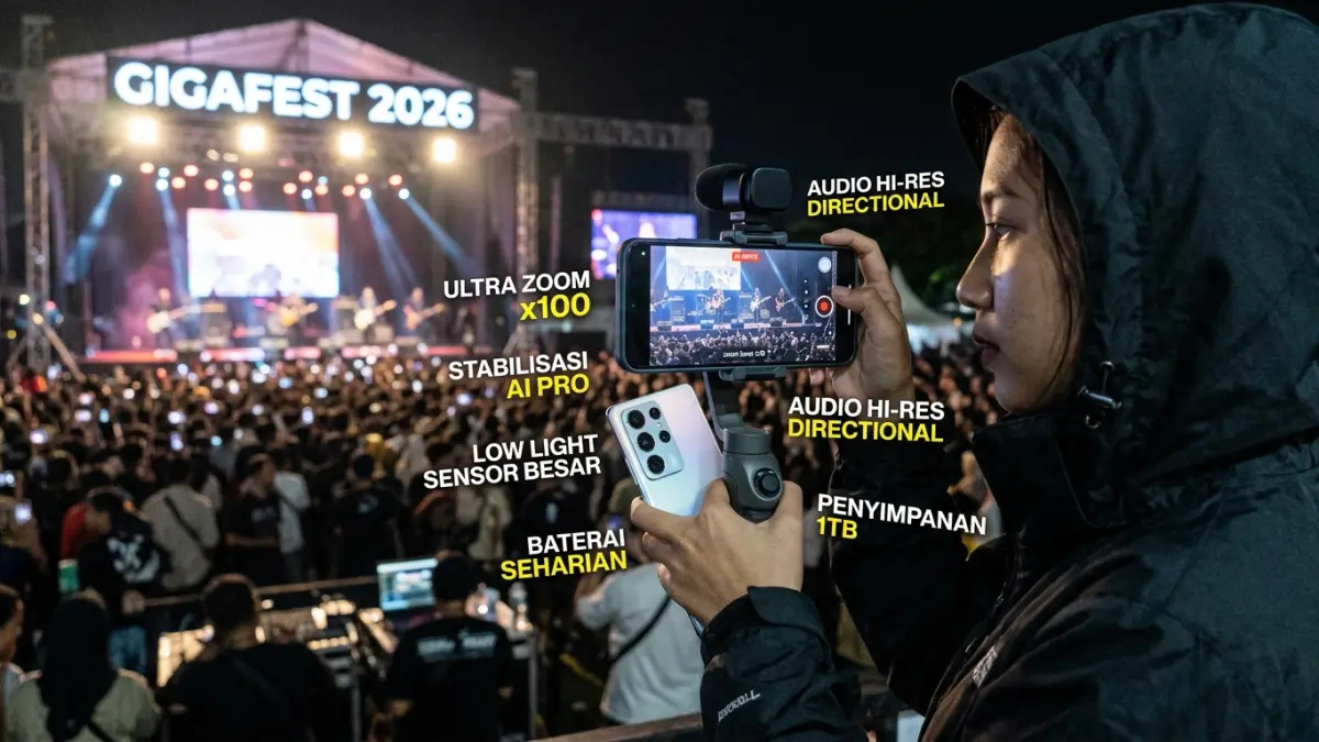 Mengabadikan Momen Konser: Fitur Kamera Smartphone Terbaik untuk Penontonan dari Jauh