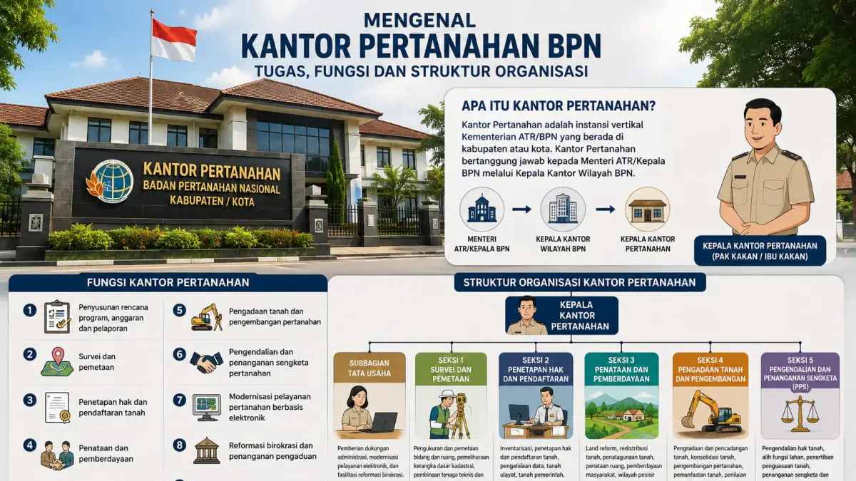 Mengenal Kantor Pertanahan ATR/BPN: Peran Vitalnya dalam Pelayanan Pertanahan di Kabupaten Blitar