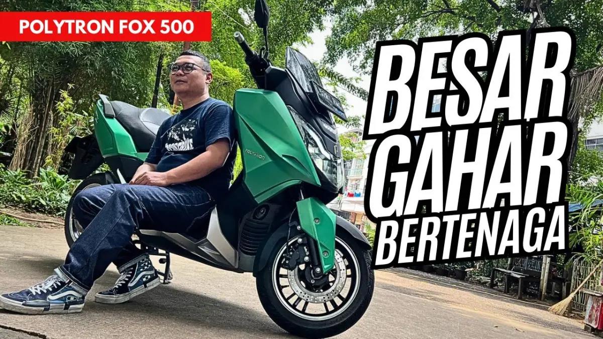 Mengenal Polytron Fox 500: Motor Listrik Modern dengan Kecepatan Tinggi Kembali Diperkenalkan