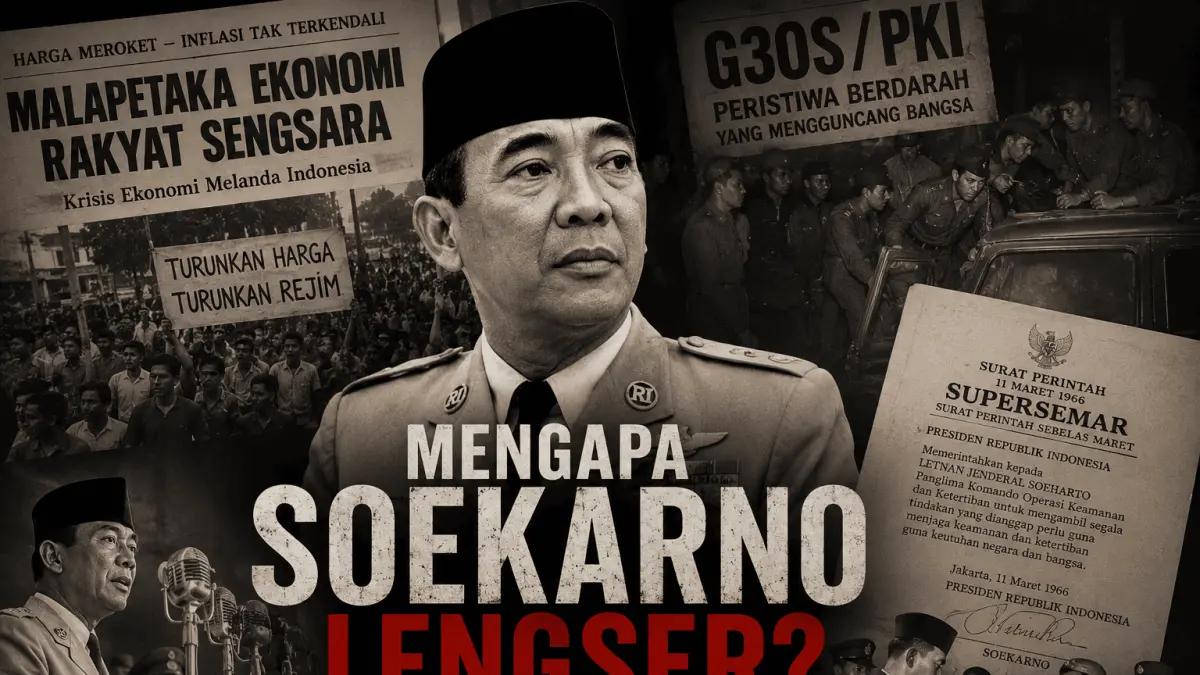 Menggali Sejarah: Alasan Lengsernya Soekarno dan Dampaknya bagi Indonesia