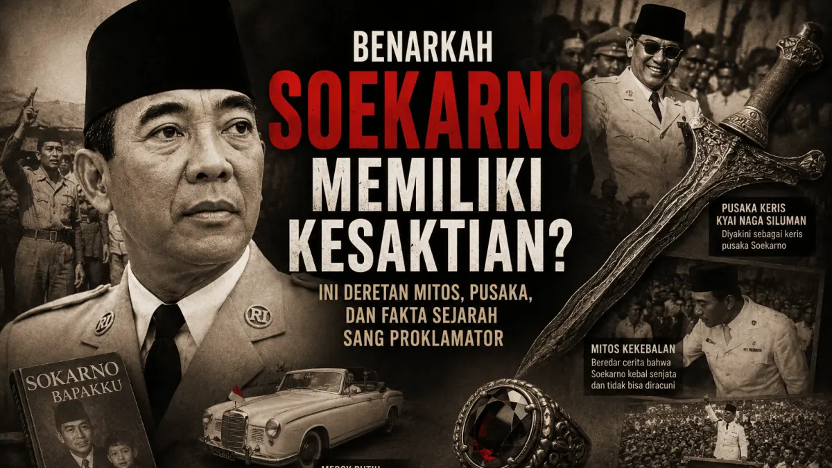 Mengungkap Mitos dan Fakta Soekarno: Antara Pusaka dan Kesaktian