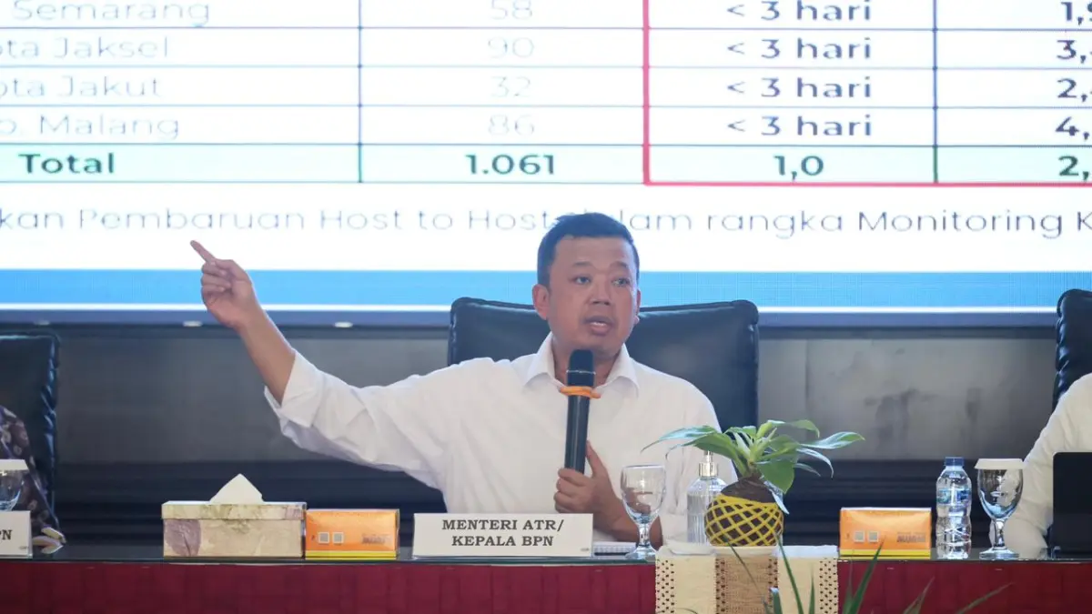 Menteri ATR/BPN Paparkan Strategi Peningkatan Layanan Pertanahan untuk Masyarakat Blitar