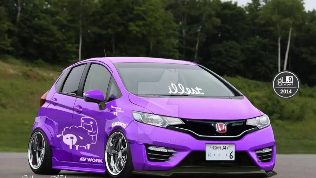 Modifikasi Elegan Honda Jazz GE8 Menyulap ke Gaya Honda Fit Hybrid JDM, Disukai Pecinta Otomotif Blitar